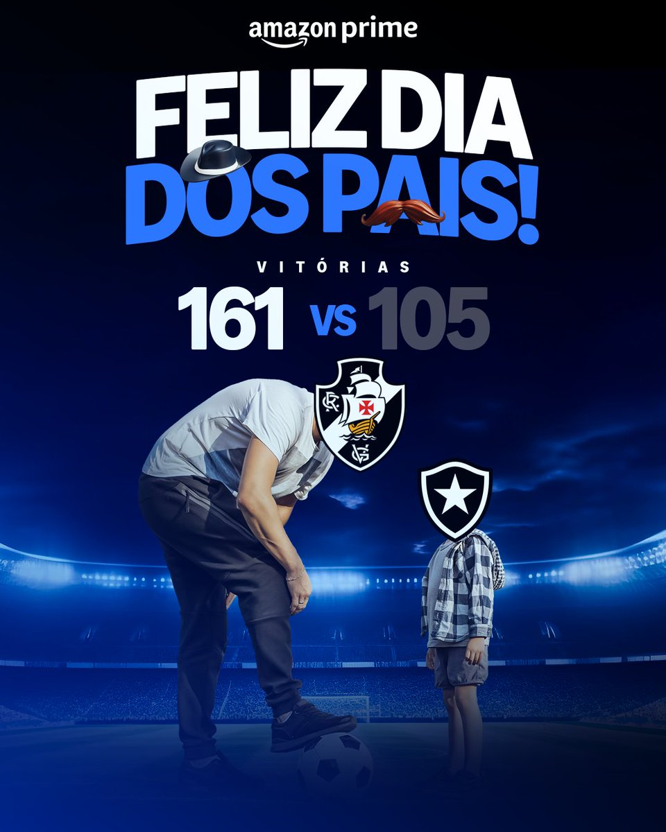 pvsportbr's tweet photo. FELIZ DIA DOS PAIS!!! 🤣😜
Já manda pro seu amigo, que hoje a zoeira tá liberada! 🤣🤣
#DiaDosPais #FutebolNoPrimeVideo #PaternidadeFutebol #EsporteÉNoPrimeVideo #Freguesia https://t.co/TBsgClw48Z