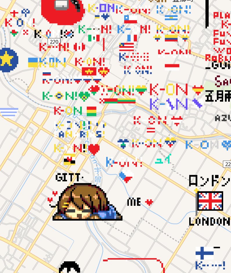 K-ON unites the world