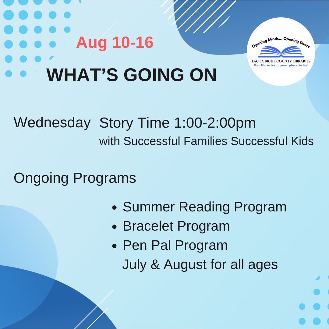 LLBC_Libraries's tweet image. See our website for more information about all our programs and services visit llbcl.ca. #LLBCLibraries