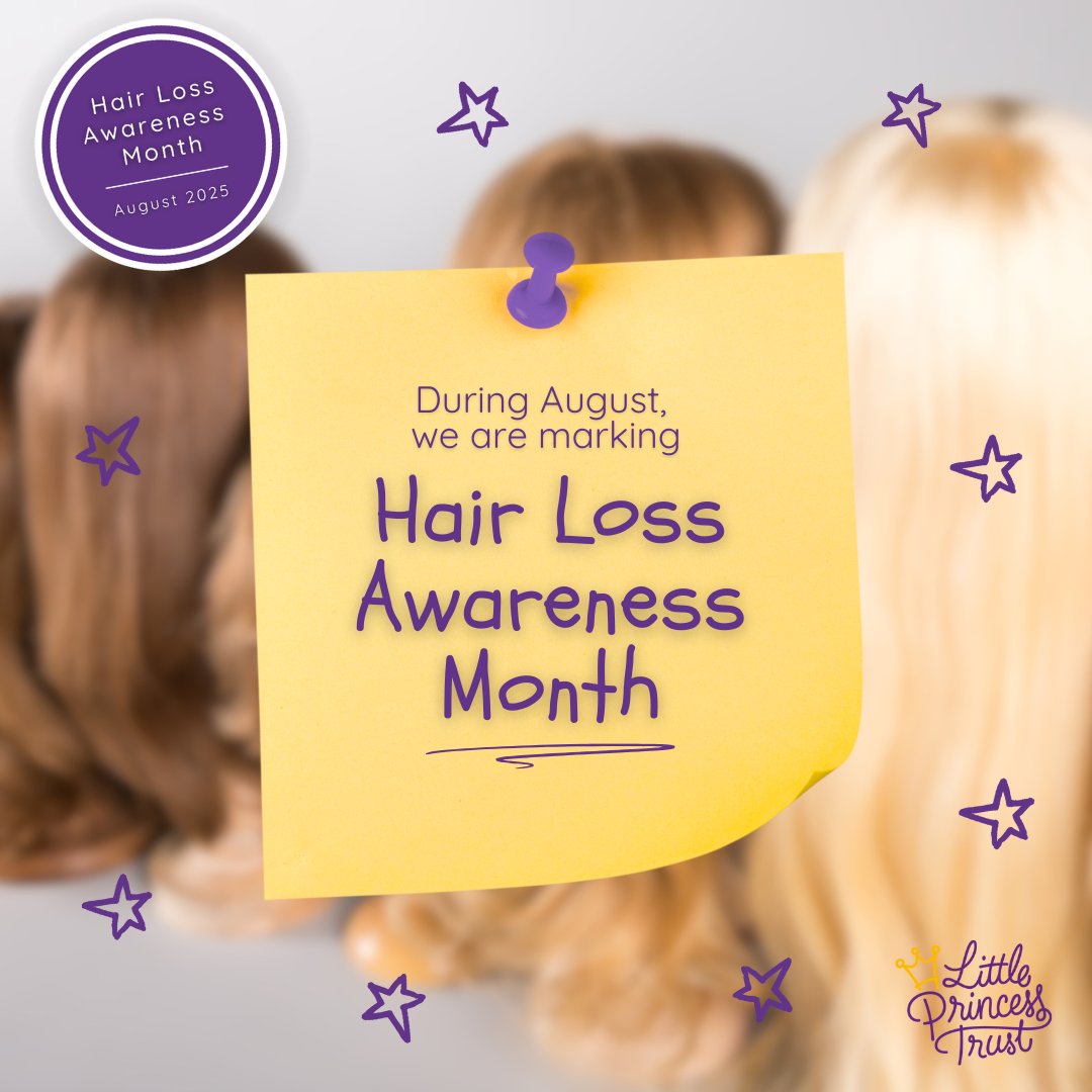 August is an important month to us here at LPT as it is Hair Loss Awareness Month 💜👑

To find out how we are marking it, click here 👉 ow.ly/kmjm50WC59G