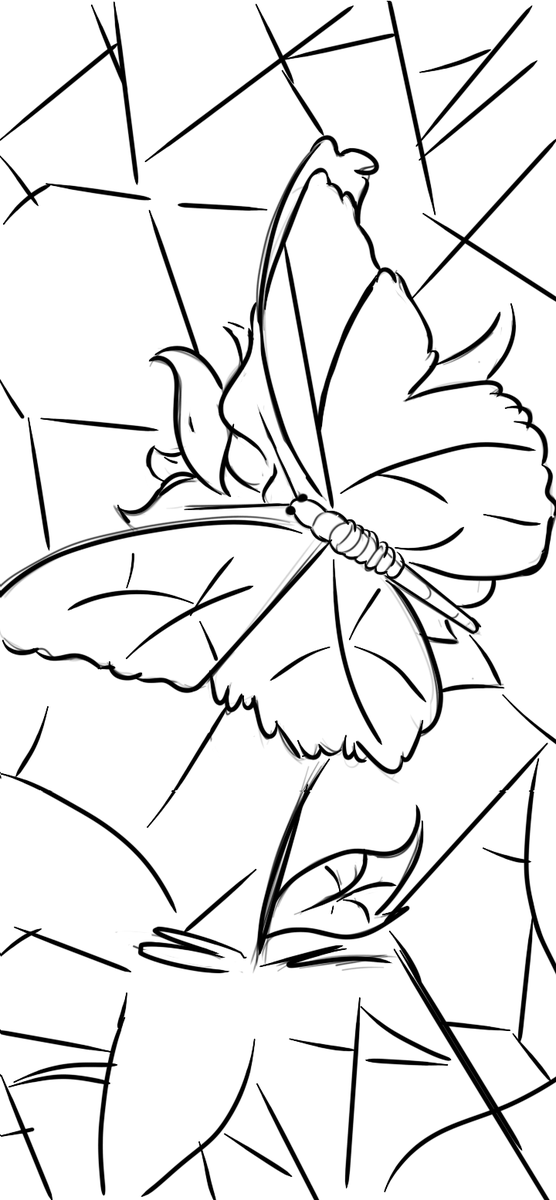 Prova1234x's tweet photo. Somehow white is better.

AUGUST ART DAY 10: STAINED GLASS BUTTERFLY.
#Augustart #ArtistOnTwitter #drawingeverydaychallenge #art https://t.co/rxeyJMuj8O
