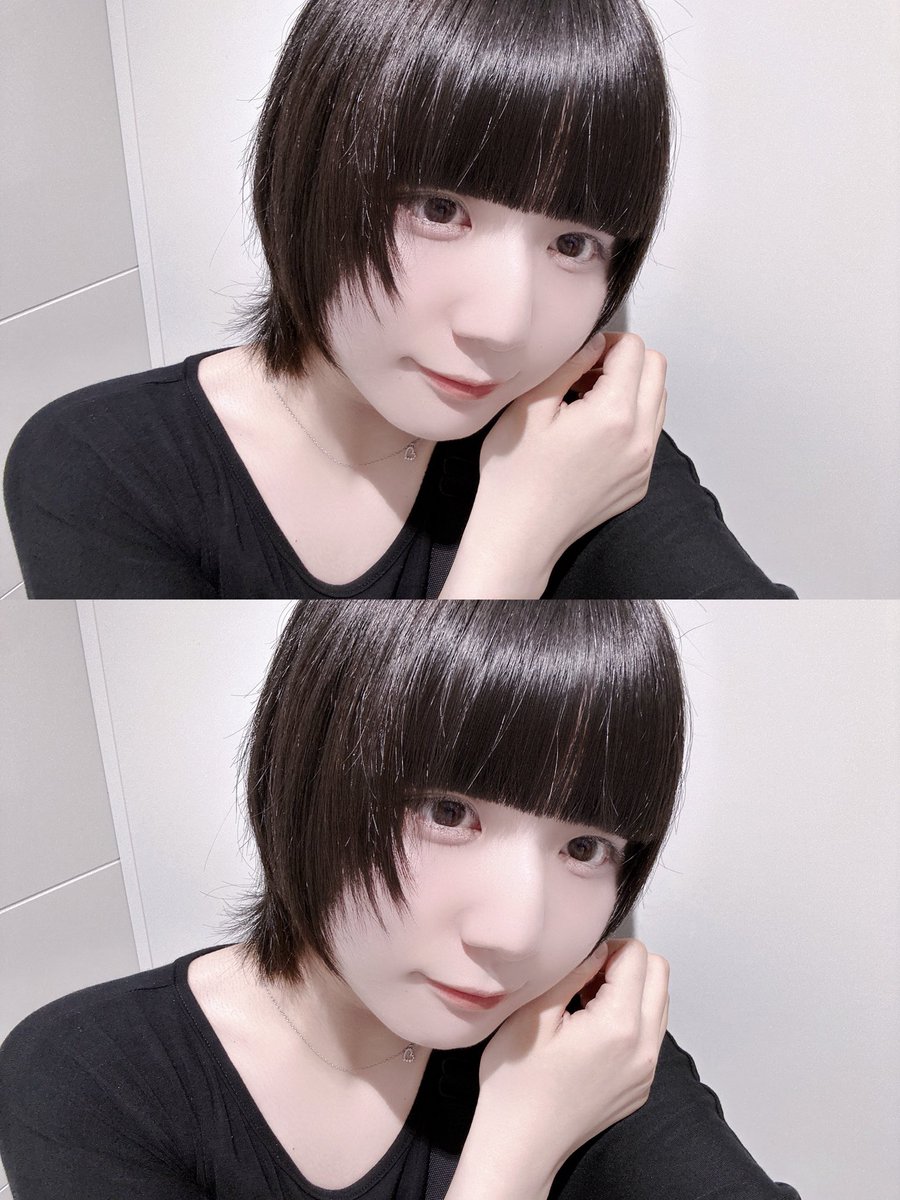 8年間連れ添った姫カットばいばいしてきたにゃー