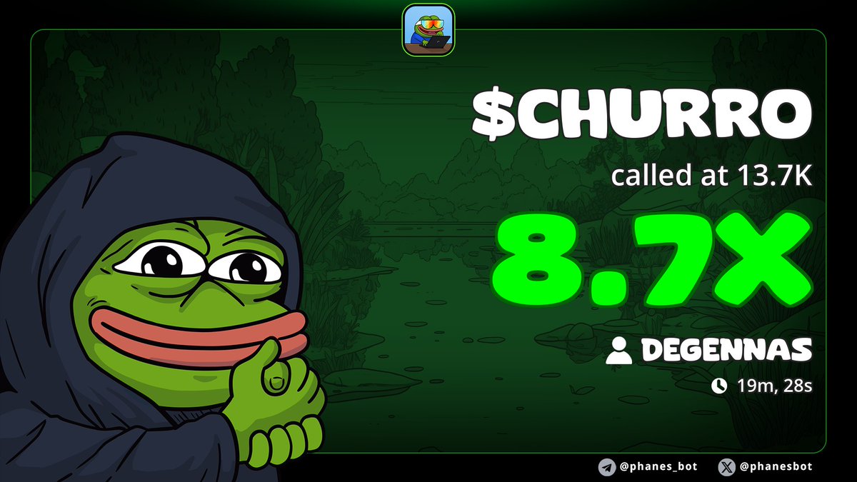 Now 8x plus on  

Ca: DLqm3j8CyaEsZUabkBAa2fQU3td9NhuXUcYFNq9epump

Join tg here 👇 for more cooks 
t.me/degennasgambles