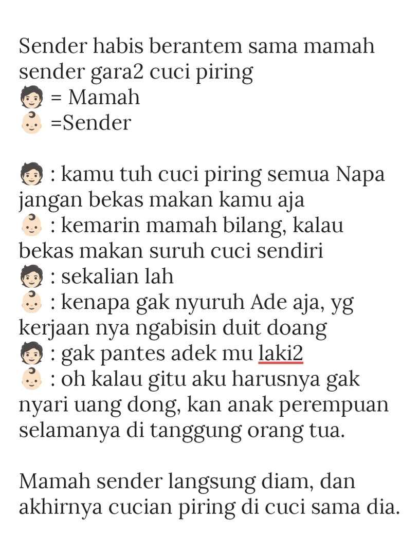 convobase's tweet image. 💙 sampe sekarang mamah sender masih diemin sender, salah sender dimana?