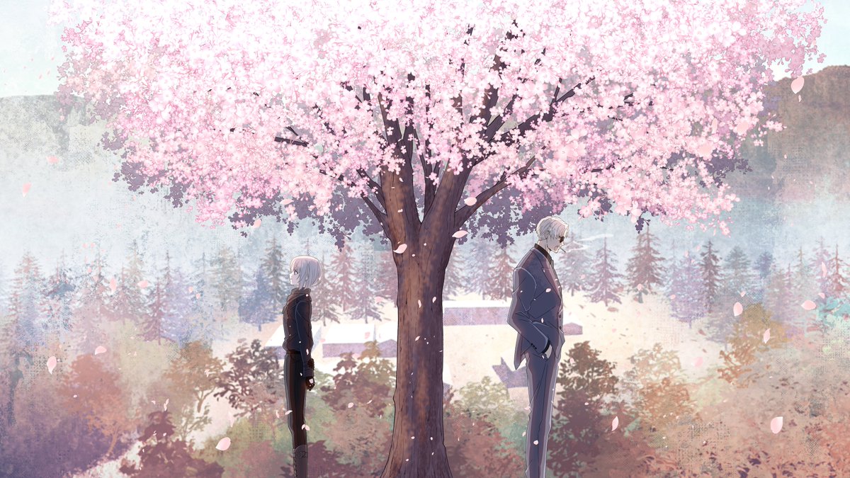 nenemaru220's tweet photo. 歌みたのイラスト一部配布です！ 
グッズ化などは禁止させていただきます！ 
PCの壁紙やスマホの待ち受けにしてね～～～！！🌸 https://t.co/4VhtCcw9FE
