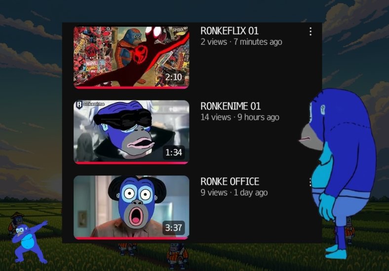 erbtonb_x's tweet photo. BREAKING NEWS FROM RONKETUBE! 🚨

Not one, not two, but three brand new $RONKE videos just dropped!

🎥 RONKEFLIX 01 – Ronke goes full blockbuster mode.
🎥 RONKENIME 01 – The anime arc begins.
🎥 RONKE OFFICE – Ronke takes over your workplace. Emotional Ronke.

They’re live now on RonkeTube. Watch them all, have a laugh, and don’t forget to subscribe so you never miss a drop.

Watch here: https://t.co/W1bPweQJ81

Subscribe for more chaos and laughs.