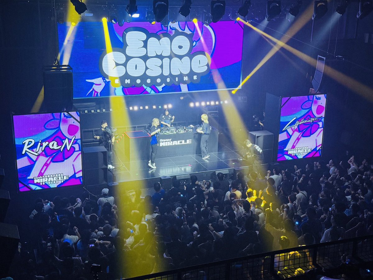 #DJMAX #MIRACLE2025 スペシャルゲストで出演しました！

DJMAX MIRACLE 스페셜 게스트로 귀한 무대 함께 할 수 있었습니다!