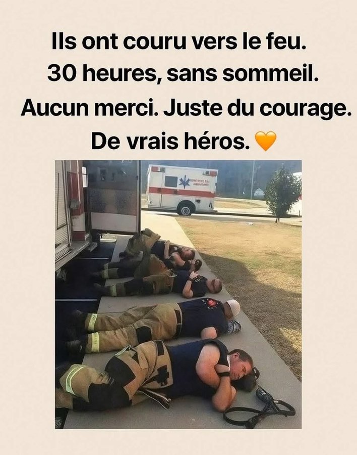 Mettez ❤️ pour les vrais héros !
