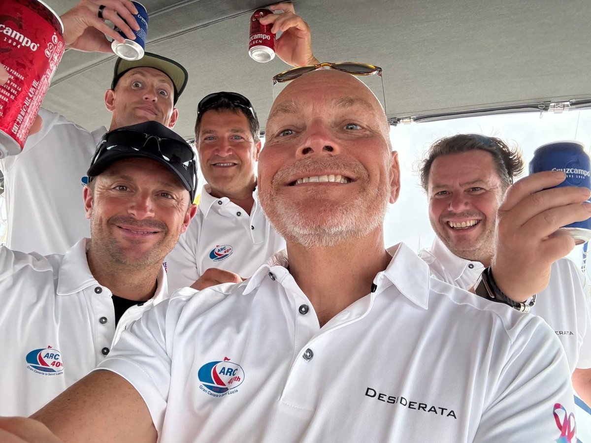 desideratagb's tweet photo. 1283 nautical miles after leaving Mallorca we arrive in Gran Canaria where Desiderata will berth until her even bigger adventure in November.

Don’t forget to donate!  https://t.co/IpNR32KTgv

#make2ndscount #arc20205 https://t.co/vZ8wkdsUsR