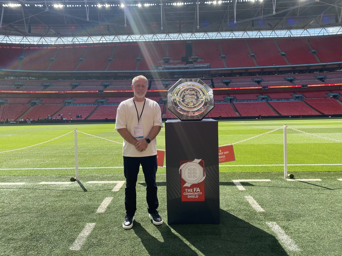 This is what it’s all about today #CommunityShield