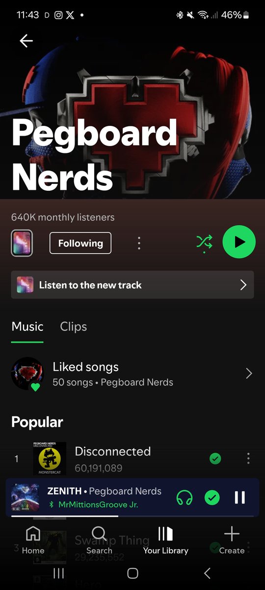 ChadTheChipmunk's tweet image. I think I&apos;m a fan, but I can&apos;t stop listening, their music rules, best eletro duo I&apos;ve heard in literally years
Love you guys❤️❤️❤️❤️ I&apos;ll forever be part of your #Nerdnation

@PegboardNerds