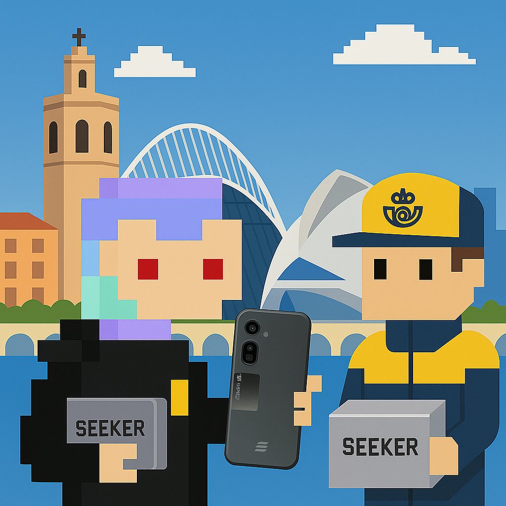 SolDegen.monke🧃🐒 🇪🇸 (@monke622) on Twitter photo Monke622 is looking forward to the postman arriving with his <a href="/solanamobile/">Seeker | Solana Mobile</a> to Valencia! 📨
The first thing he'll do is submit his PFP <a href="/sagamonkes/">saga monkes</a> on it! 🐵📱 Monke622 is looking forward to the postman arriving with his <a href="/solanamobile/">Seeker | Solana Mobile</a> to Valencia! 📨
The first thing he'll do is submit his PFP <a href="/sagamonkes/">saga monkes</a> on it! 🐵📱