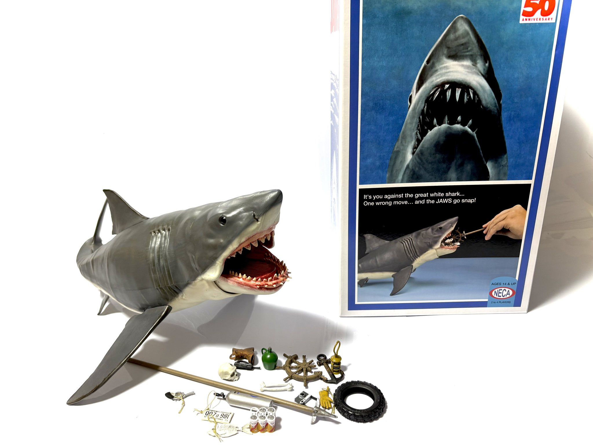 A*)様 ❤海外 レア❤ファンコ✨映画 ジョーズ ホホジロザメフィギュア✨新品未 Funko/ファンコ】 Funko Pop! Movies: Jaws - 6