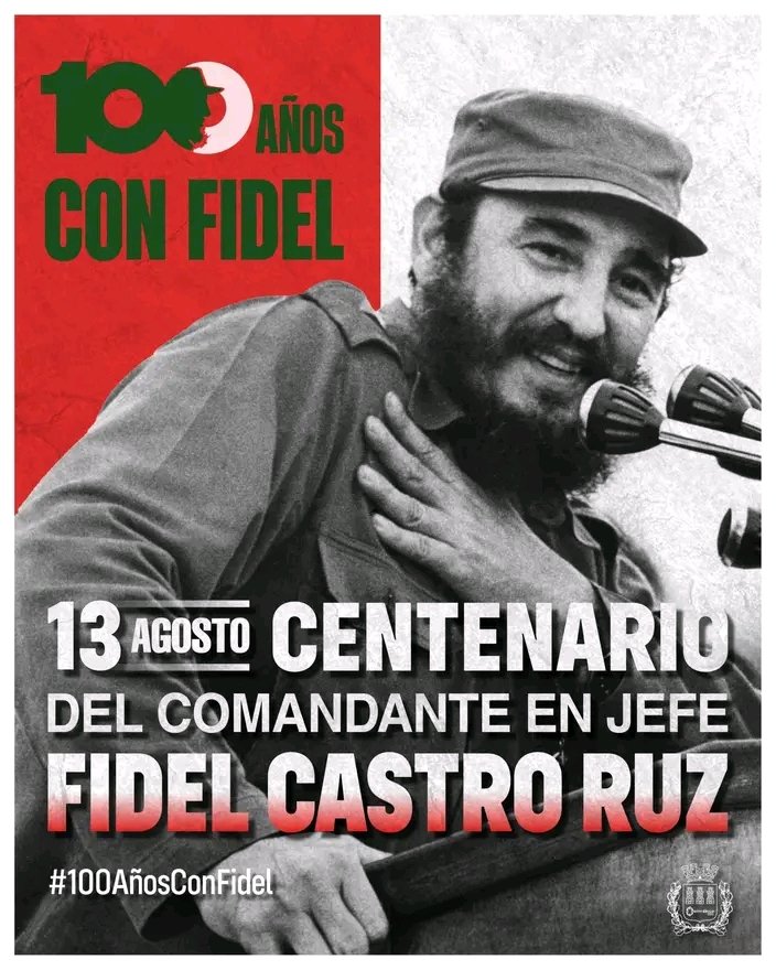 Yorqui Navarro Pérez (@yorquinavarro) on Twitter photo #Fidel: "Cuando hay patriotismo, cuando hay conciencia, cuando hay ideas, cuando hay unión, cuando hay una doctrina, un pensamiento político, cuando hay un partido, cuando hay una dirección y cuando se lucha, no puede haber derrota."
#100AñosConFidel
<a href="/AlfreMene37409/">Alfre Menendez</a> <a href="/JHGcasanova/">julio Heriberto Gómez Casanova</a> #Fidel: "Cuando hay patriotismo, cuando hay conciencia, cuando hay ideas, cuando hay unión, cuando hay una doctrina, un pensamiento político, cuando hay un partido, cuando hay una dirección y cuando se lucha, no puede haber derrota."
#100AñosConFidel
<a href="/AlfreMene37409/">Alfre Menendez</a> <a href="/JHGcasanova/">julio Heriberto Gómez Casanova</a>
