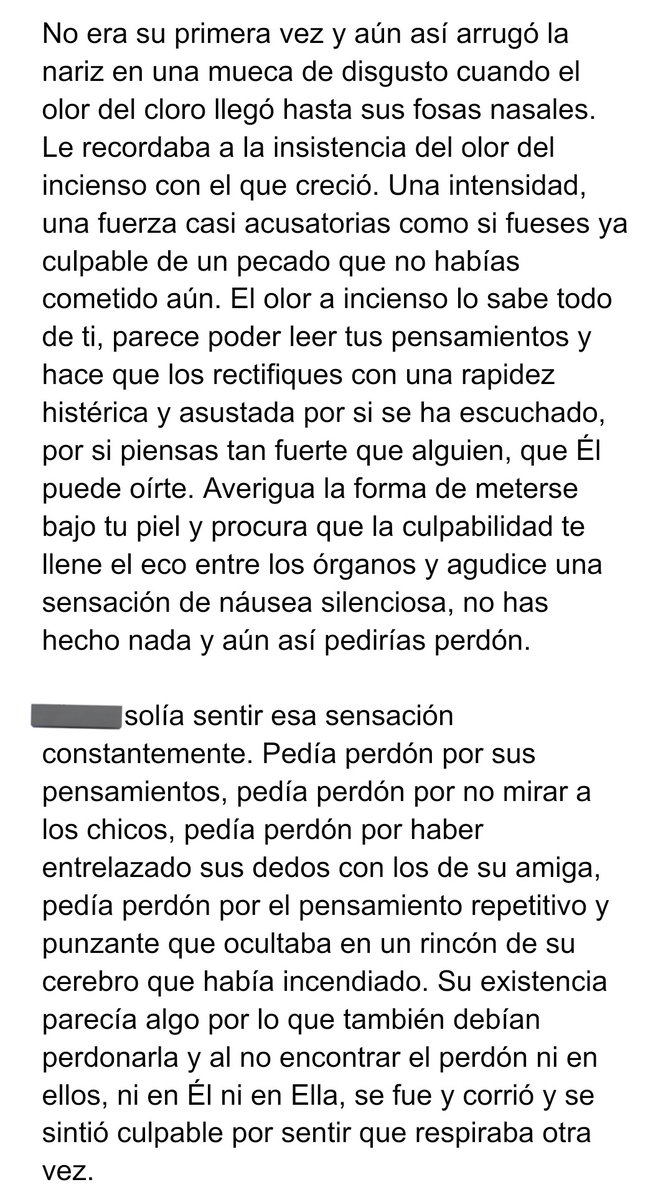 del concepto que surgió en el fandom de que nadadora es lesbiana y virgen de magallón queer y que en su huida se enamoró de nadadora se me metió en la cabeza escribir un one shot sobre esto y bueno os dejo 1 trozo, no está terminado ni nada pero decidme qué os parece