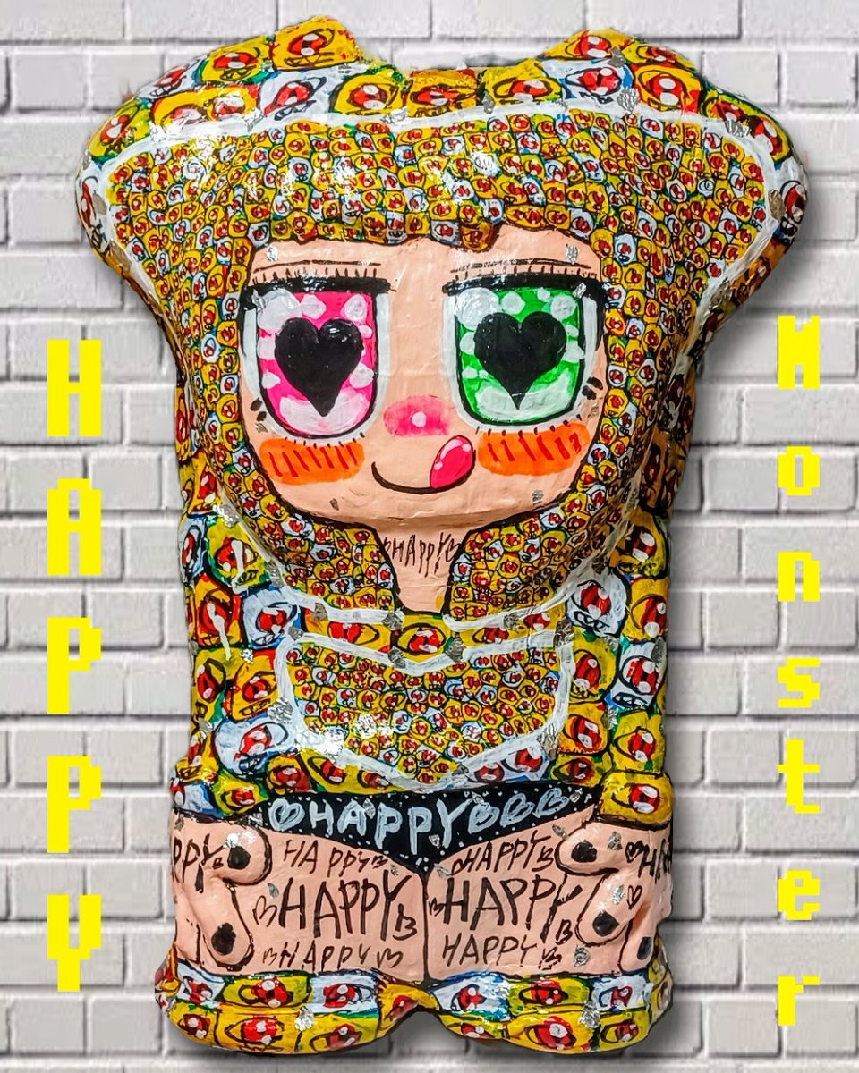 横岑竜之(よこみねたつゆき) 「ハッピーモンスター 」「HappyMonster