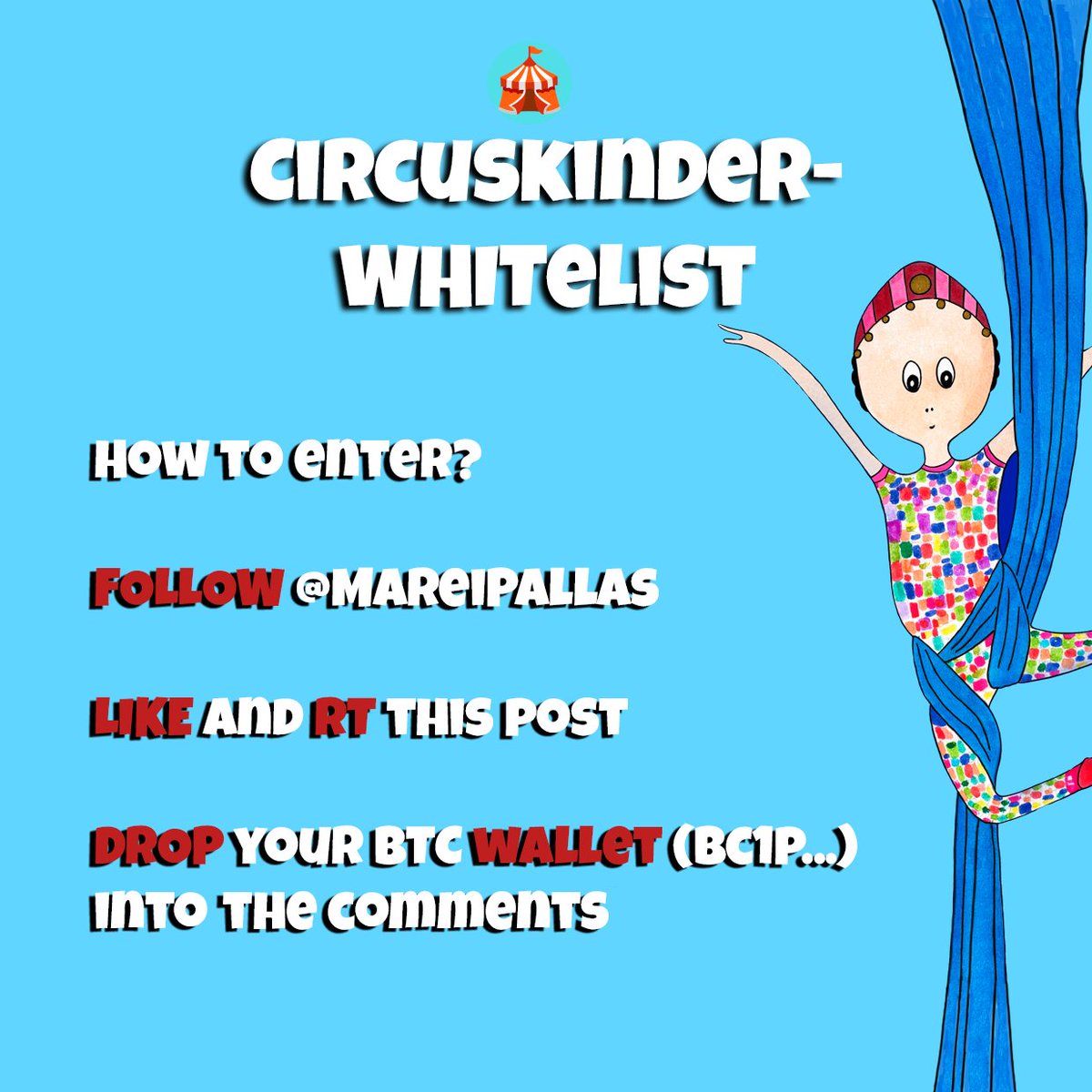 We raffle one whitelist spot per day. 

Follow the steps below.