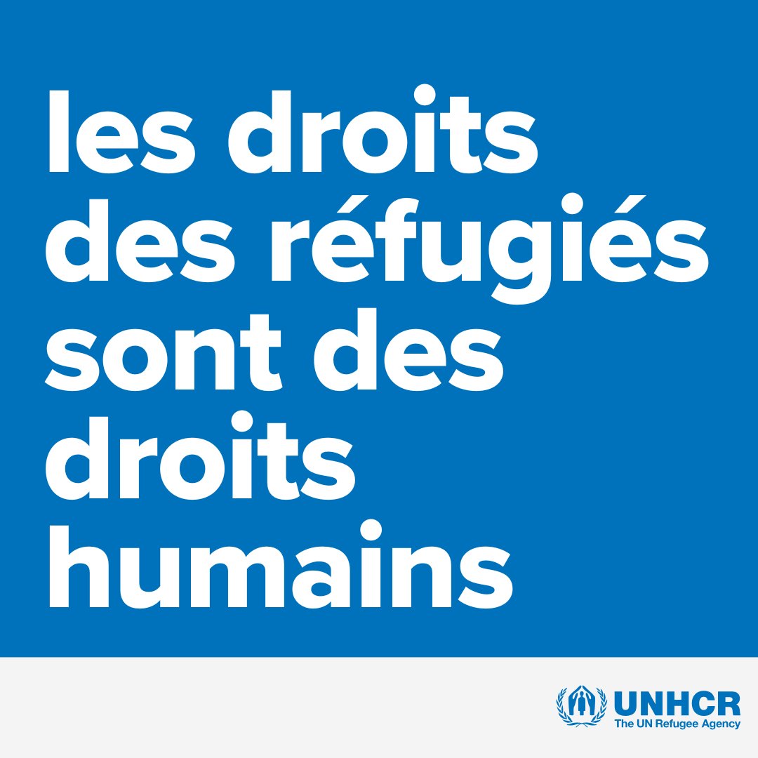 Les droits des réfugiés sont des droits humains.

Chacune &amp; chacun d’entre nous peut agir. Montrer votre soutien en dénonçant les préjugés, en amplifiant leurs voix &amp; en faisant un don. unhcr.org/fr