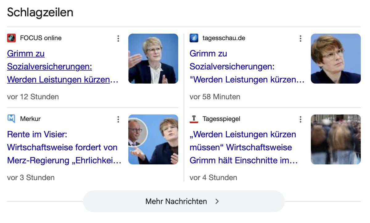 Renten-, Pflege- und Krankenversicherung steuern auf den Kollaps zu – sagt nicht irgendwer, sondern die Beraterin der Bundesregierung Veronika Grimm. Schon jetzt fressen Lohnnebenkosten 42 % jedes Arbeitslohns, bald könnten es 45 % sein. Trotzdem verteilt die Regierung neue