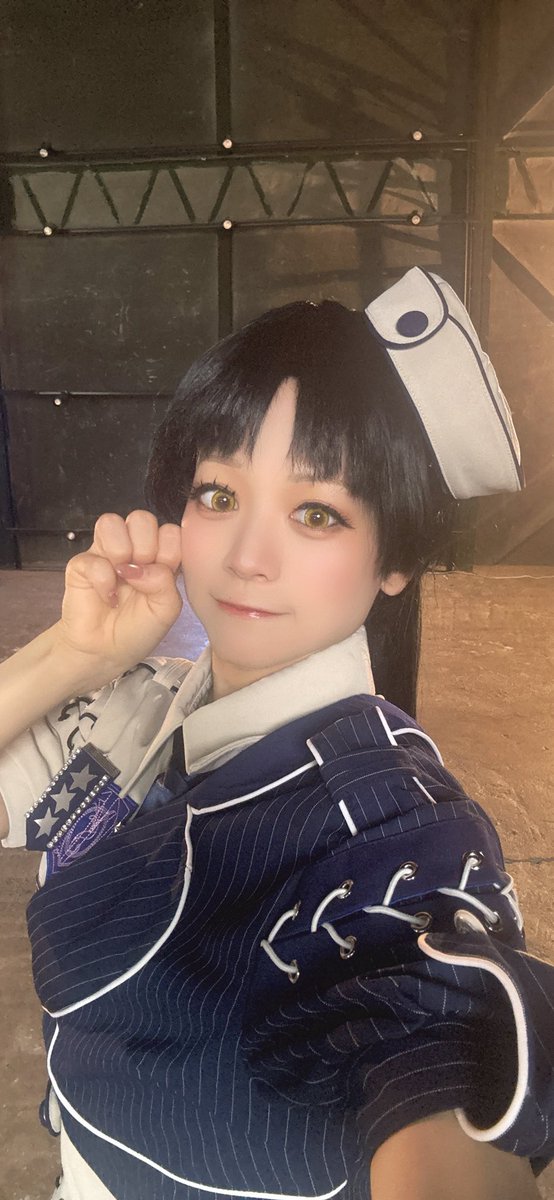 初めてのコスです💙☕️
お話したことない方ばかりだったけど、練習とっても楽しかった！
頑張ったので上がったらぜひ見てください☆☆☆