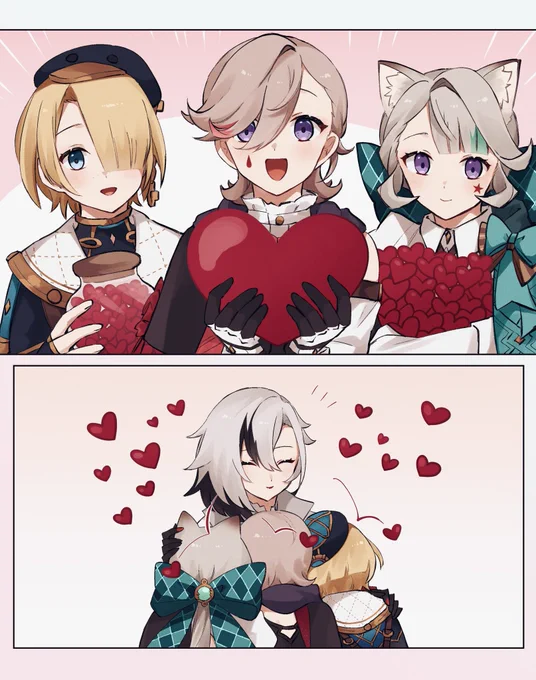 壁炉の家♡ハートの日 