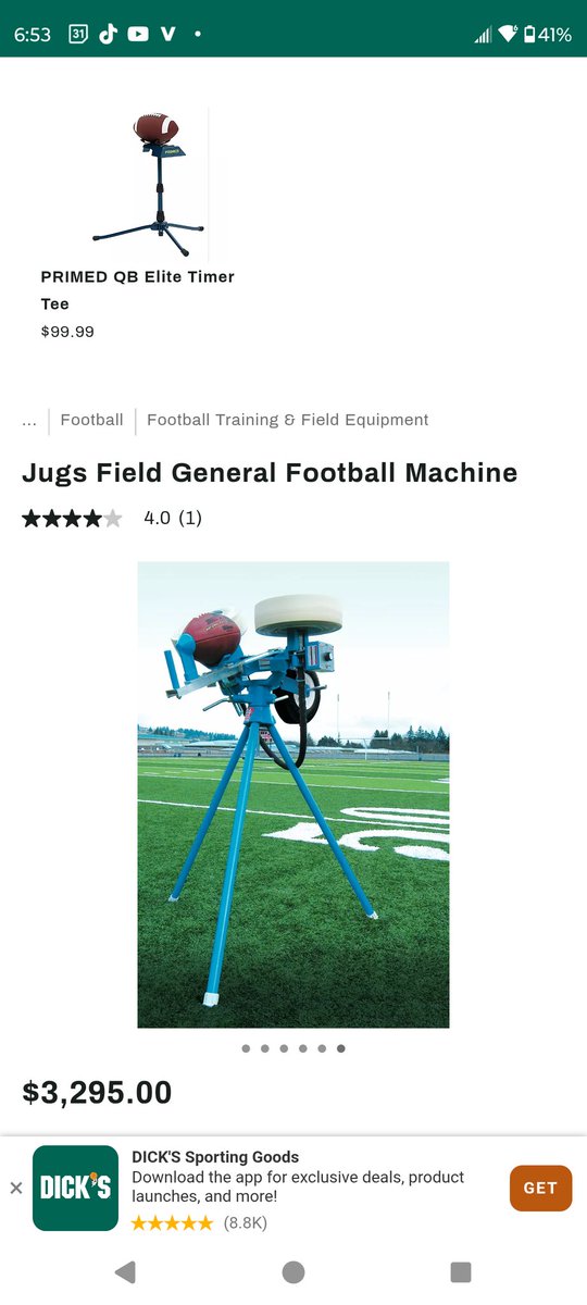 Zero_Greene's tweet image. If I promise to make the height adjustable and add multiple throwing motions to pick from, can I go home?
.....
#jugsmachine #footballdads #footballgear #footballtech