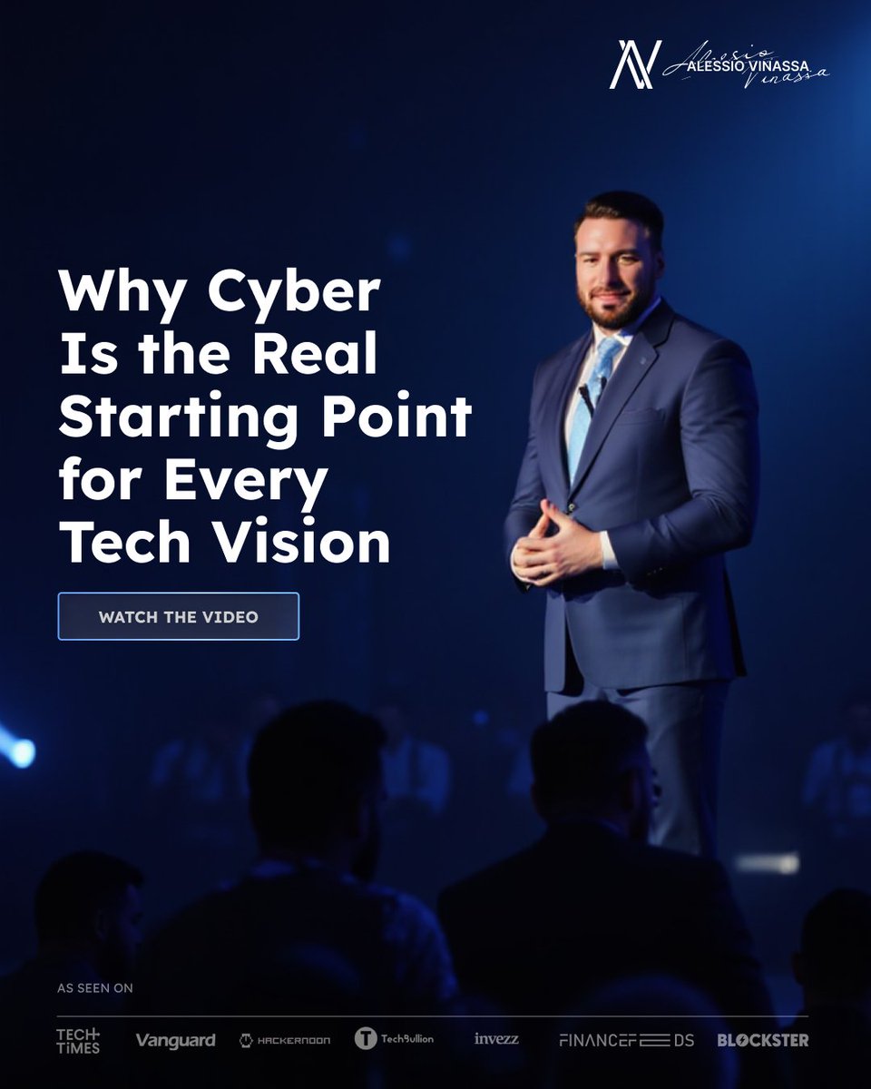vinassa_alessio's tweet image. Trust isn’t a feature. It’s a foundation.
This is where my strategies begin — not with hype, but with protection.
🔗 youtu.be/T7gOmFmB6mQ 

#CyberEra #StrategicTech #EthicalSystems #Web3Security 🧩🔐