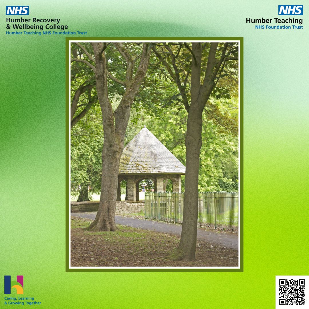 This Sunday, we have a lovely photo of a local park by Nadine 💐

If you have any work you'd like us to share, email us at HNF-TR.RecoveryCollege@nhs.net 

#Photography #RecoveryCollege #MentalHealth #SharingSunday #RecoveryAndWellbeingCollege 

<a href="/HumberNHSFT/">Humber Teaching NHS Foundation Trust</a>