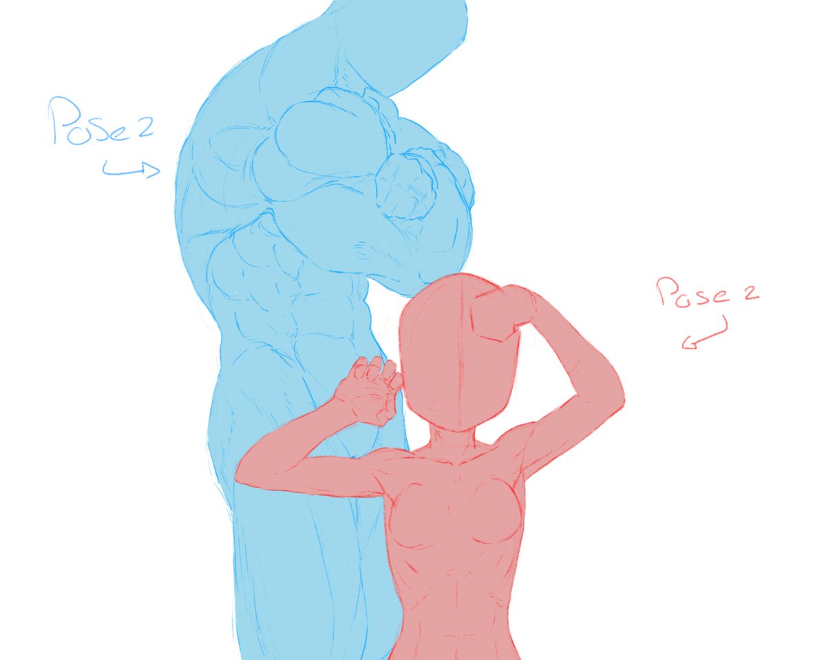 MinkaWolf47's tweet photo. art collab poses i made #artmoots #posereference https://t.co/MUO5aFfO7S