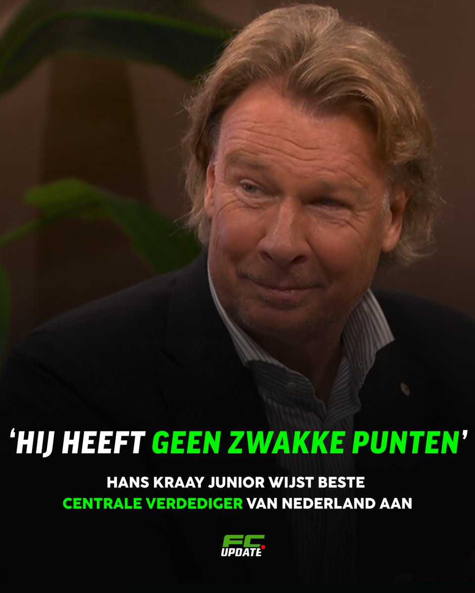 Hans Kraay junior wijst Ajax-aanwinst Ko Itakura aan als beste centrale verdediger van de Eredivisie. "Hij heeft geen zwakke punten."

Lees meer: fcupdate.nl/fwd/379785