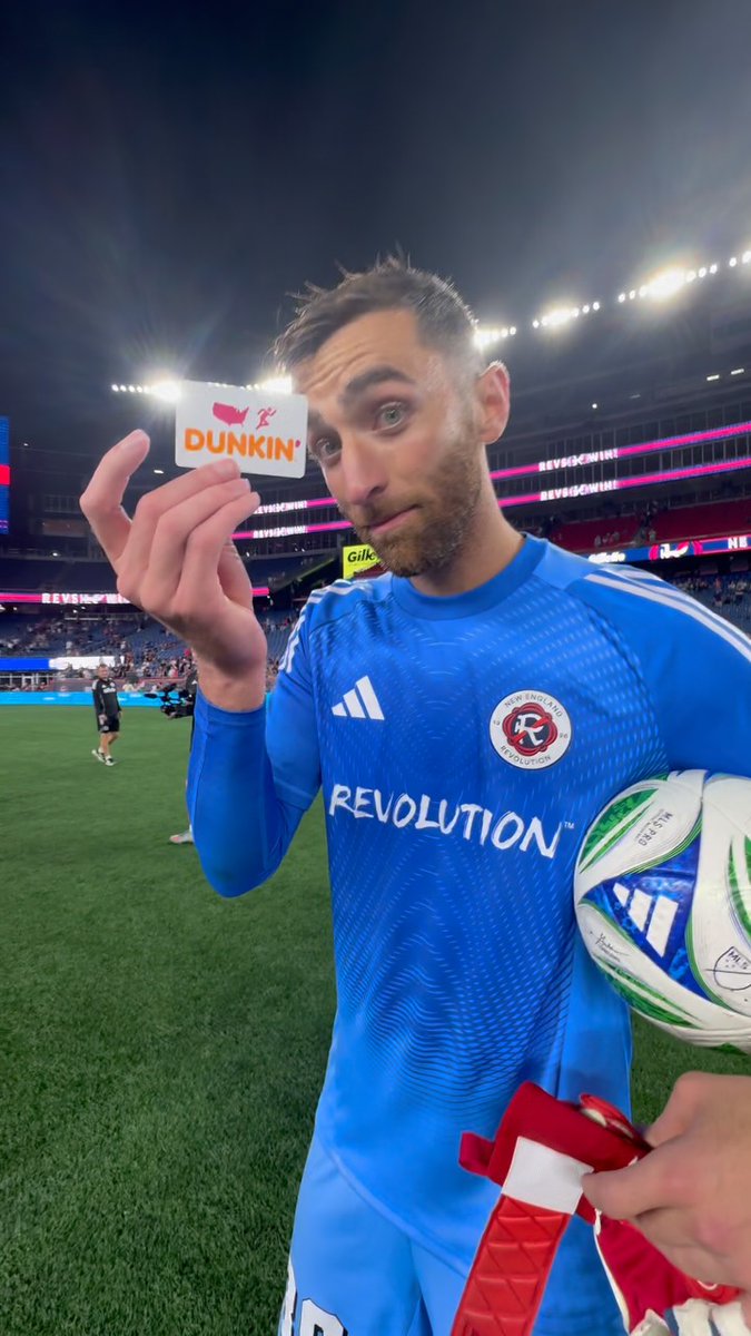 John Paul Motta (@johnpmotta) on Twitter photo Welcome back to #NewEngland Matt <a href="/headdturnerr/">Matt Turner</a>. You can now enjoy <a href="/dunkindonuts/">Dunkin'</a> after every clean sheet. You started out well, congratulations! <a href="/NERevolution/">New England Revolution</a> <a href="/MLS/">Major League Soccer</a> Welcome back to #NewEngland Matt <a href="/headdturnerr/">Matt Turner</a>. You can now enjoy <a href="/dunkindonuts/">Dunkin'</a> after every clean sheet. You started out well, congratulations! <a href="/NERevolution/">New England Revolution</a> <a href="/MLS/">Major League Soccer</a>
