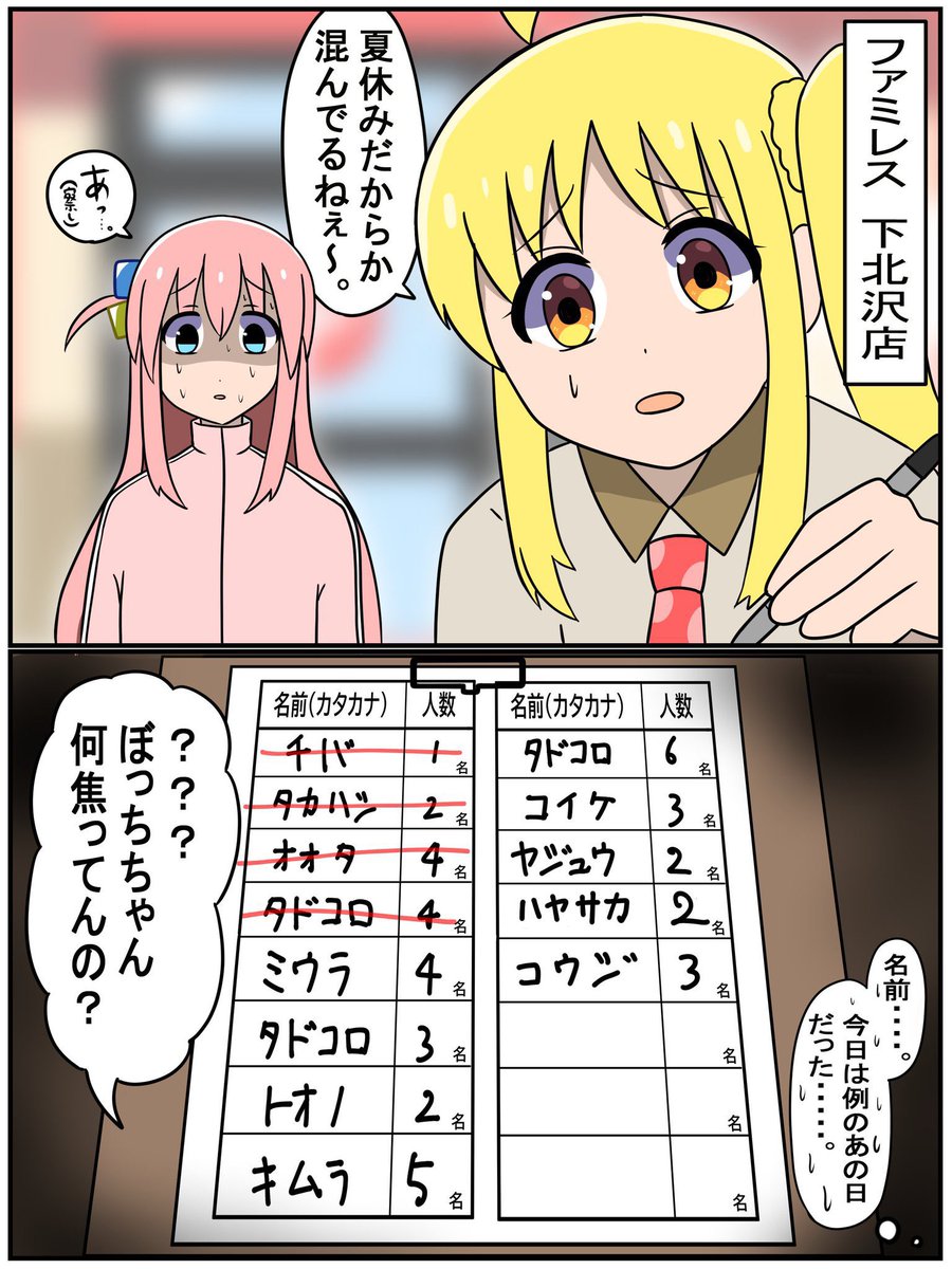 8月10日のぼっちちゃん。