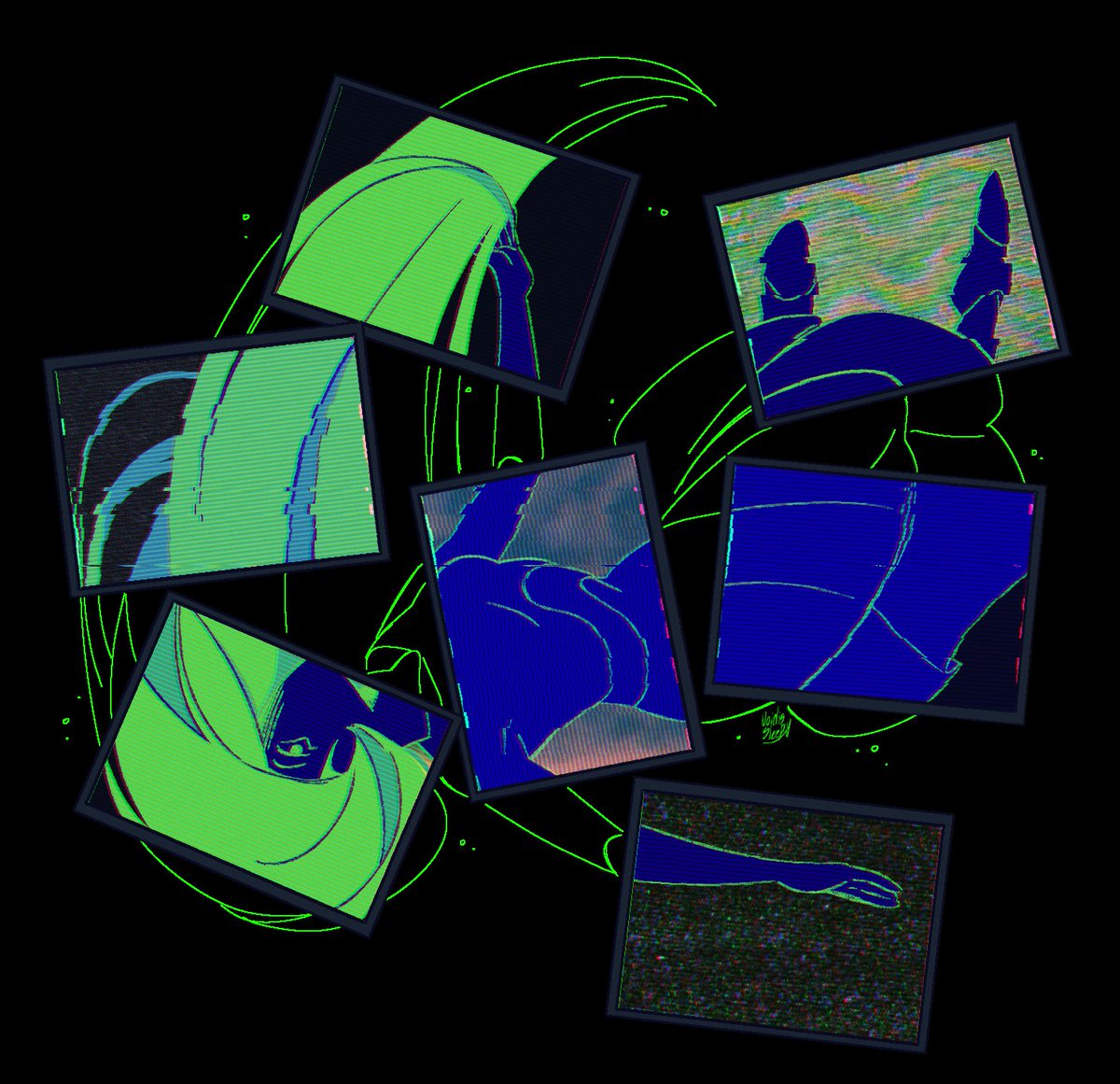 Last couple of attacks, phew!
Characters in order belong to @//MxResearcher , @//VampyricLykoi and solarcircuits on artfight

#artfight2025 #Teamcrystals #oc #ocart