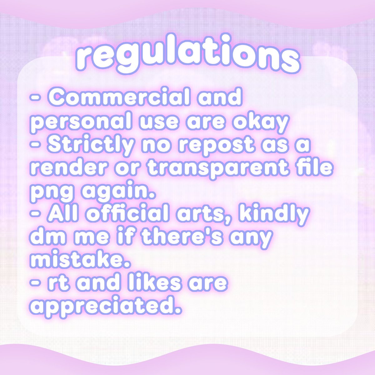 yuwuha's tweet photo. Haloo-! wuwu mau bagiin banyak render dalam satu file dan akan di-update secara berkala jika ada yang baru :3 

⭐. jangan lupa baca rules nya dulu yaa! feel free to dm 💌 kalau ada request atau advice <3

link: https://t.co/wWIVGdg9CW https://t.co/Jm6jZmDY64