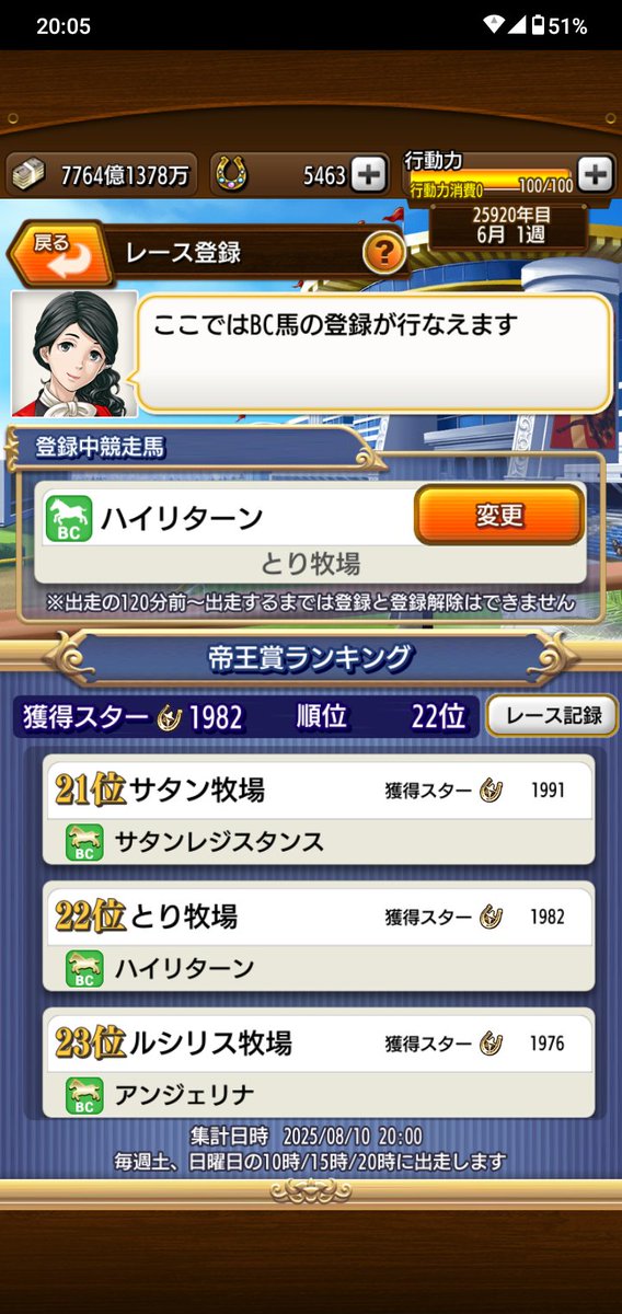 上位争いできてる！楽しい！！