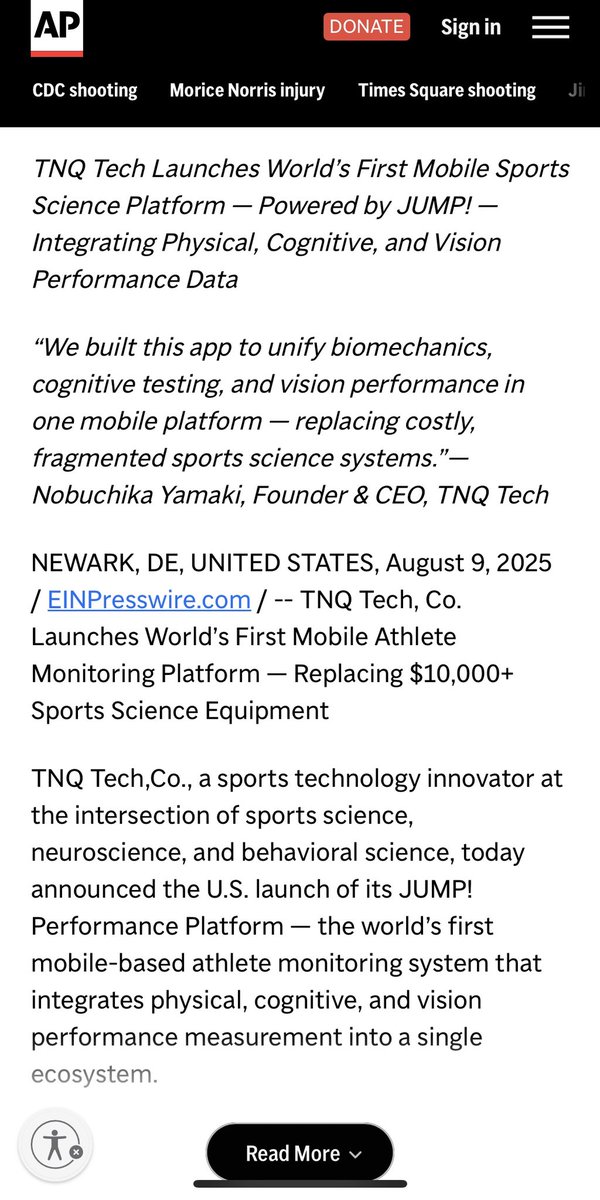 MoveFree2's tweet image. AP通信に弊社のアプリが紹介されています

引き続き研究開発に努めて参りますので宜しくお願い致します。

•JUMP! – apps.apple.com/app/id67475503…

•SAQ! – apps.apple.com/app/saq/id6747…

•FAST! – apps.apple.com/app/fast/id674…

•Move! – apps.apple.com/app/move-3d-mo…

•Load! – apps.apple.com/app/load/id674……