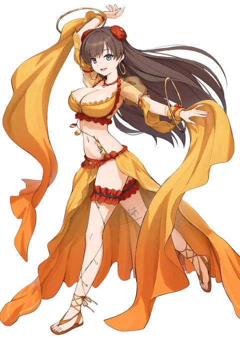 マタハリのモーション改修と強化が良くて描いた