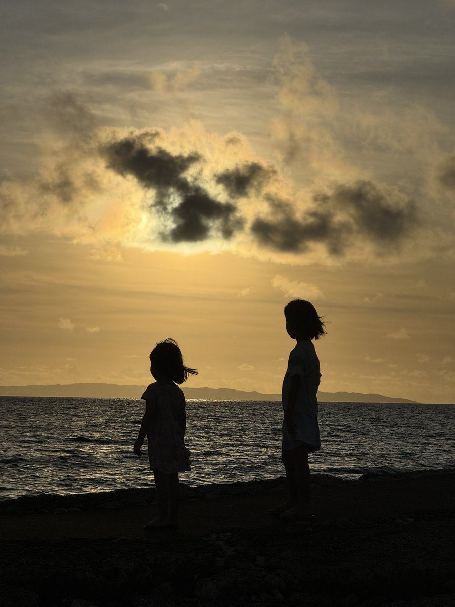 Nickjol's tweet photo. Caught the sunset at the beach. Been a while. Kids starting to appreciate how good they’ve got it 😂 https://t.co/aMnR26b1Qw