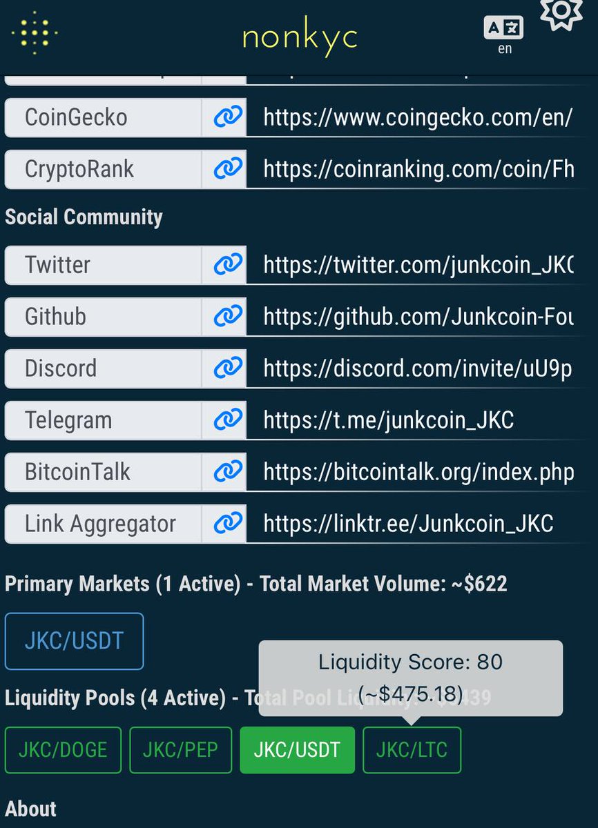 junkcoin_JKC's tweet image. Alongside the $USDT, $DOGE, and $PEP pairs, you can now trade $JKC with $LTC on @nonkyc_exchange!

With this new JKC/LTC pair, Junkcoin keeps honoring its royal lineage and also @litecoin, the chain that brought Junk to life in May 2013.

Honor the parent. Trade the heir.⛵️