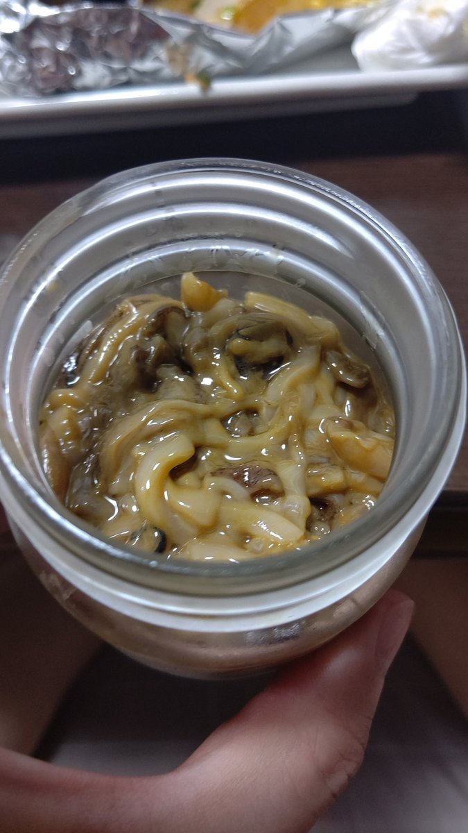 友人のお土産で
手作りイカの塩辛頂きました‼️
これがご飯ドロボーなんです
いつもお土産ありがとう✨