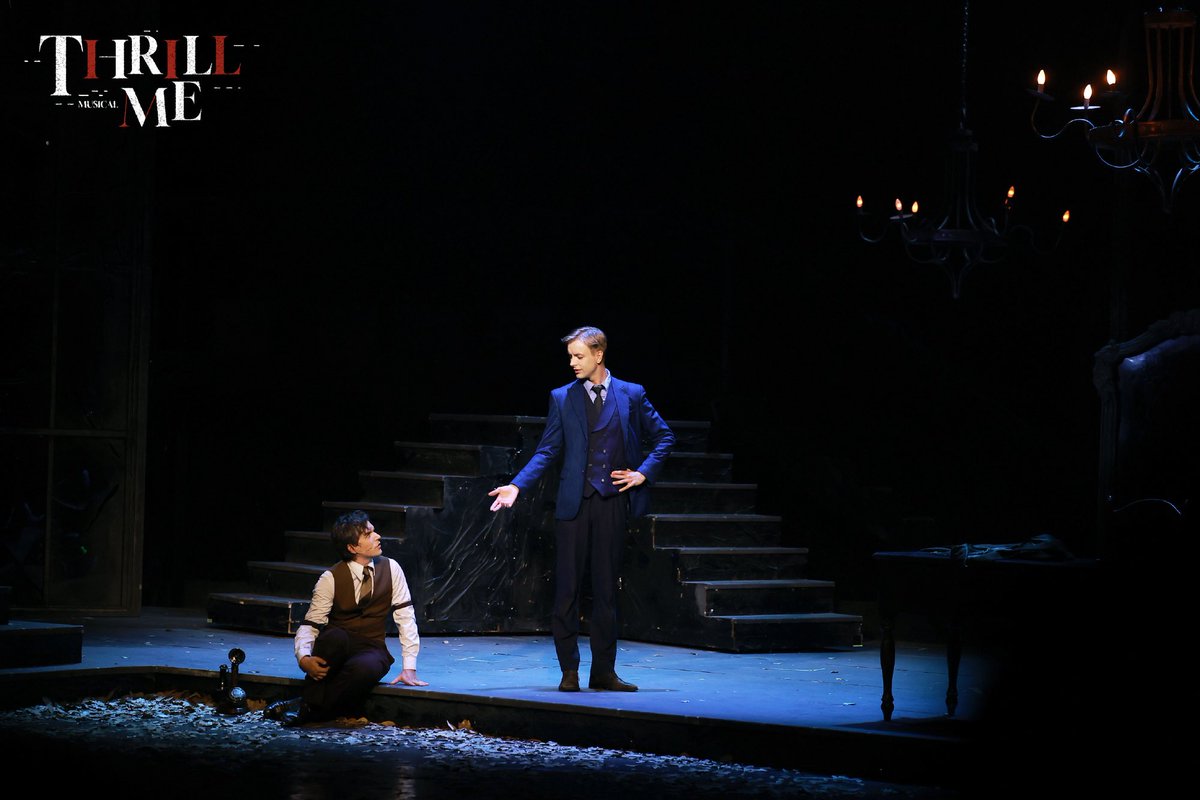 Gorgeous new photos from THRILL ME-SHANGHAI (English Version) at the Great Theatre of China.@thrillmemuzikal <a href="/thrillmejp/">ミュージカル『スリル・ミー』日本版公式</a> @concordshows @concordukshows <a href="/BwayLicensing/">Broadway Licensing Global</a> <a href="/heavenmania_/">해븐마니아</a> #thrillmethemusical #スリルミー #쓰릴미 #危险游戏