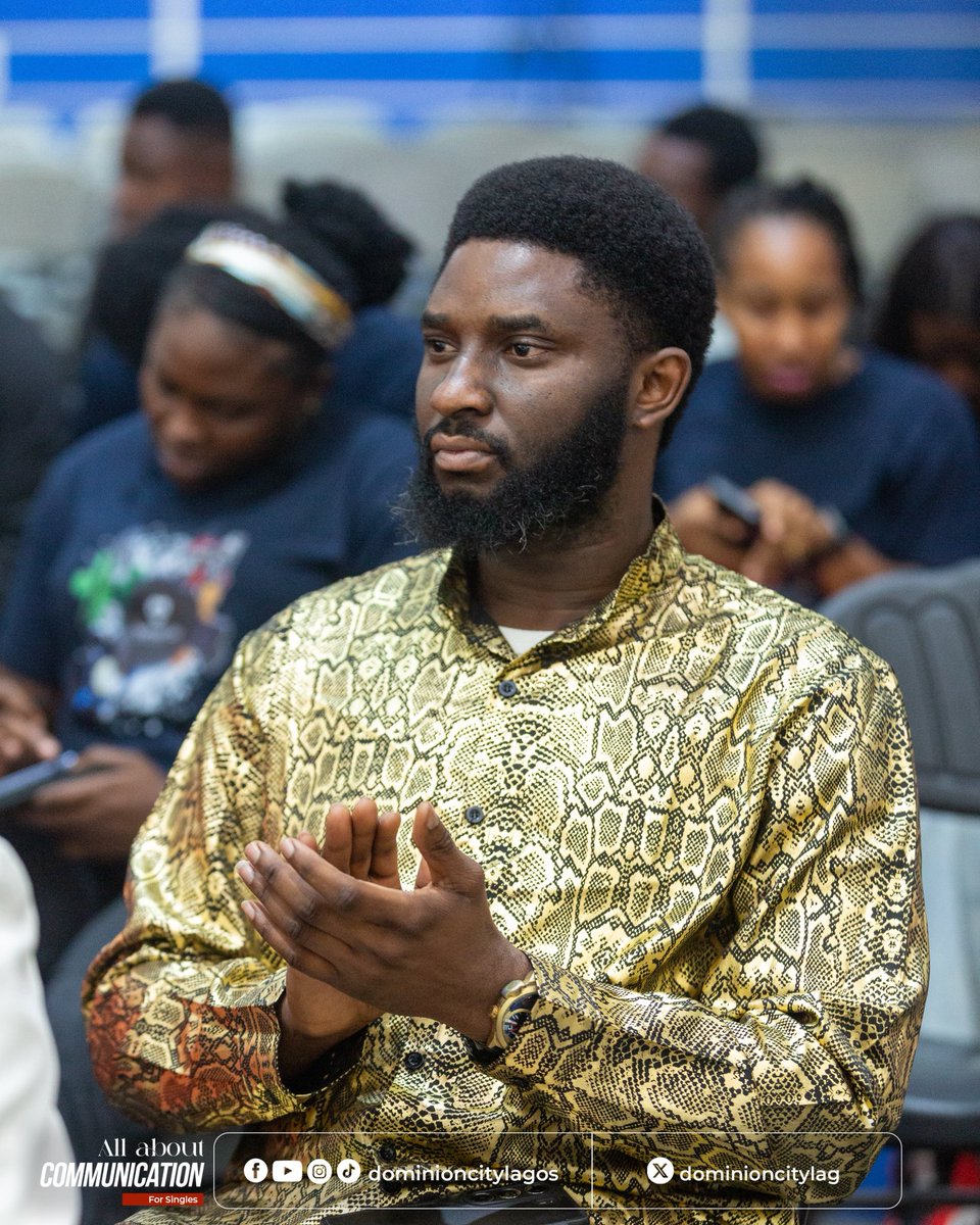 dominioncitylag's tweet photo. We also took out time to answer some pertinent questions that has been on the hearts of some singles.
Do you have any questions you need answers to? Type โSingleโ in the comments.
#DominionCity #DCLagosHq #ThriveSeries #FireProof #Communication #SundayService https://t.co/AU9SkoLD6G