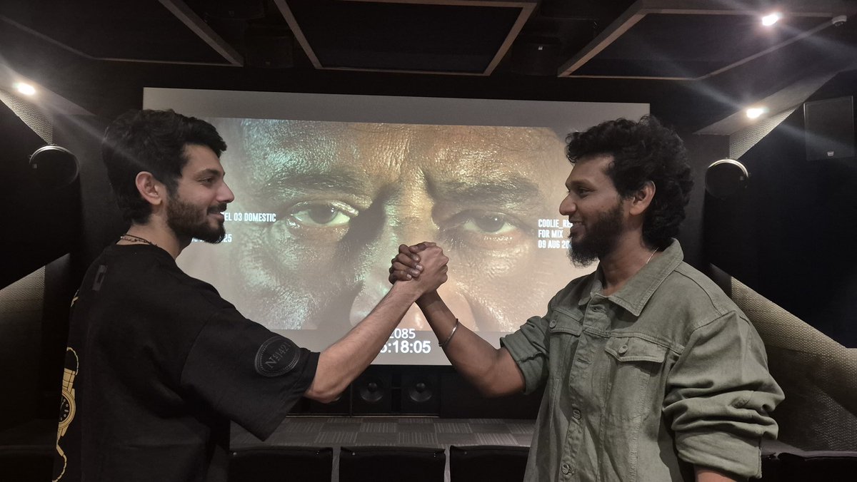 Lokesh Kanagaraj (@dir_lokesh) on Twitter photo From where we started our journey together, here we are with collaborating for the fourth time and every time it’s been a blast!! 🔥 🔥
Love you my brother from another mother 🤗❤️❤️ My Rockstar <a href="/anirudhofficial/">Anirudh Ravichander</a> 🤗 Let’s rock 👊 From where we started our journey together, here we are with collaborating for the fourth time and every time it’s been a blast!! 🔥 🔥
Love you my brother from another mother 🤗❤️❤️ My Rockstar <a href="/anirudhofficial/">Anirudh Ravichander</a> 🤗 Let’s rock 👊