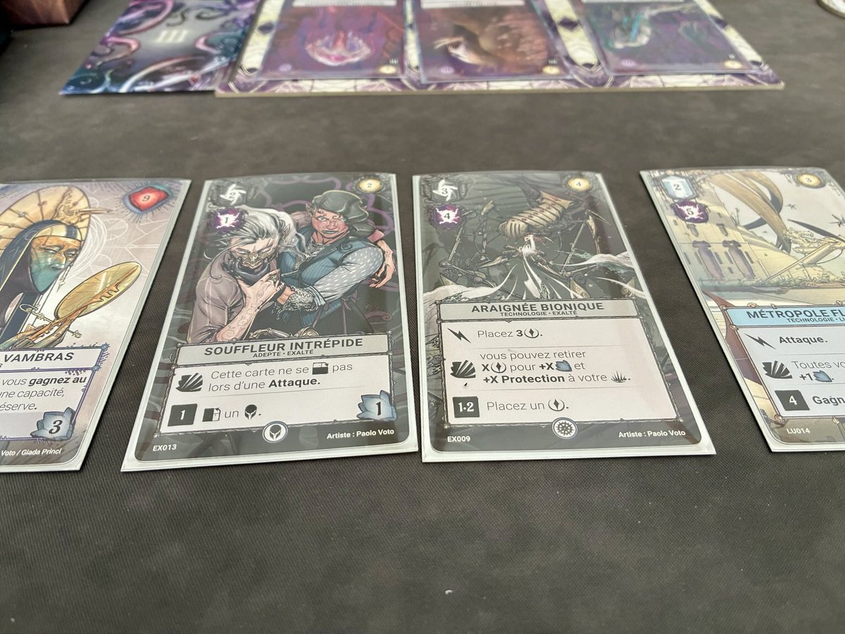 Mitch_boardgame's tweet photo. Finalement, on commence à y prendre goût ! #Etherstone https://t.co/t4J5GHCoCX