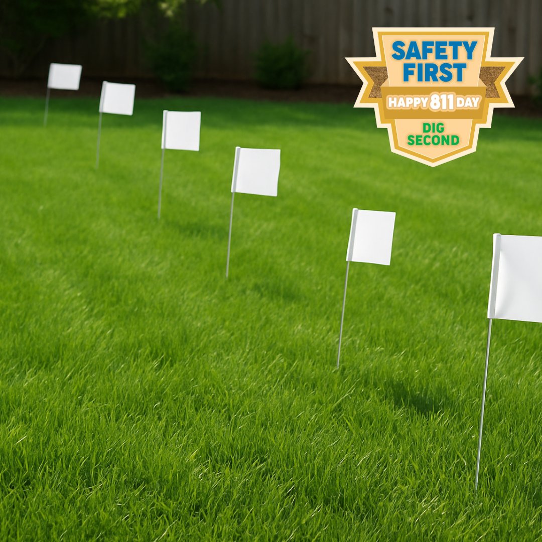 ⚠️ Step one in safe digging? Mark where you plan to dig. When your dig site is clearly marked, utility locators know exactly where to locate, making the process smoother and more accurate.

#WhiteLining #811Safety #DamagePrevention #SafetyFirstDigSecond