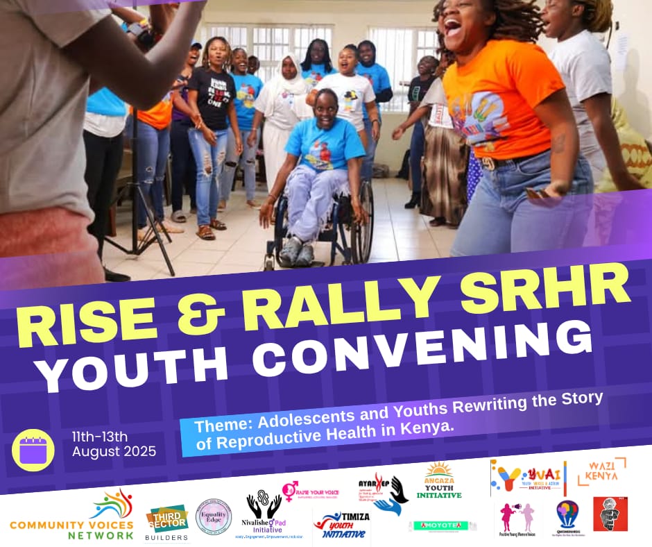 Honored to join youth-led organizations nationwide at #RiseAndRally by Community Voices Network,celebrating resilience, innovation &amp;unity in SRHR.Despite funding cuts,our spirit &amp;strategies grow stronger together.