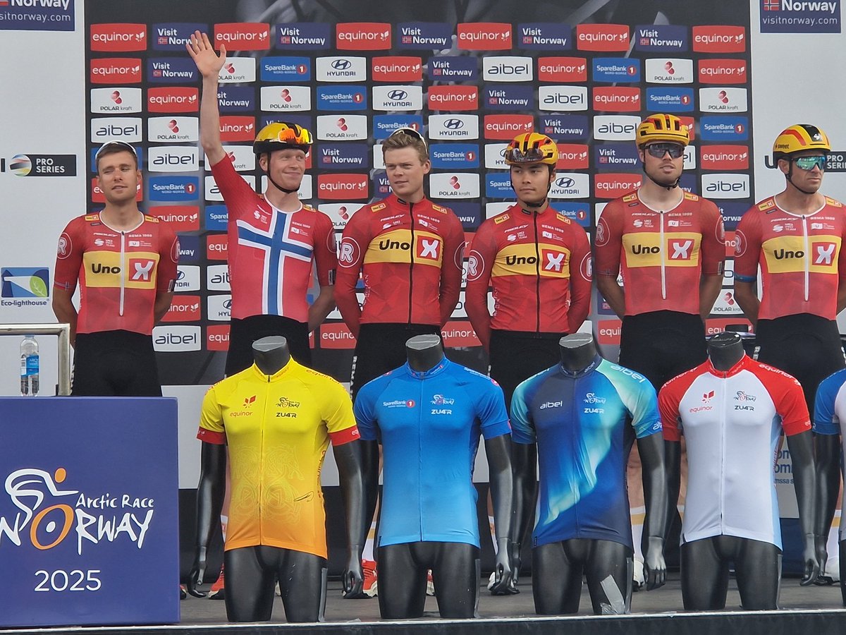 Lykke til i Tromsø i dag, <a href="/andreaslek/">Andreas Leknessund</a> <a href="/UnoXteam/">Uno-X Mobility Cycling</a> <a href="/TV2Paasche/">Christian P Paasche 🇺🇦</a> <a href="/Mads_Kaggestad/">Mads Kaggestad</a> <a href="/dago2_lauritzen/">Dag Otto Lauritzen</a> <a href="/ArcticRaceofN/">Arctic Race of Norway</a>