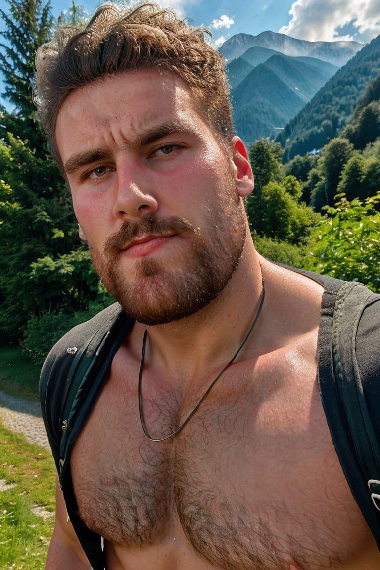 Aktuell kursiert ein neues Bild von #Drachenlord im Internet

Das ist natürlich fake 

anbei ein tatsächlich aktuelles Foto , beim FKK-Wandern im Harz