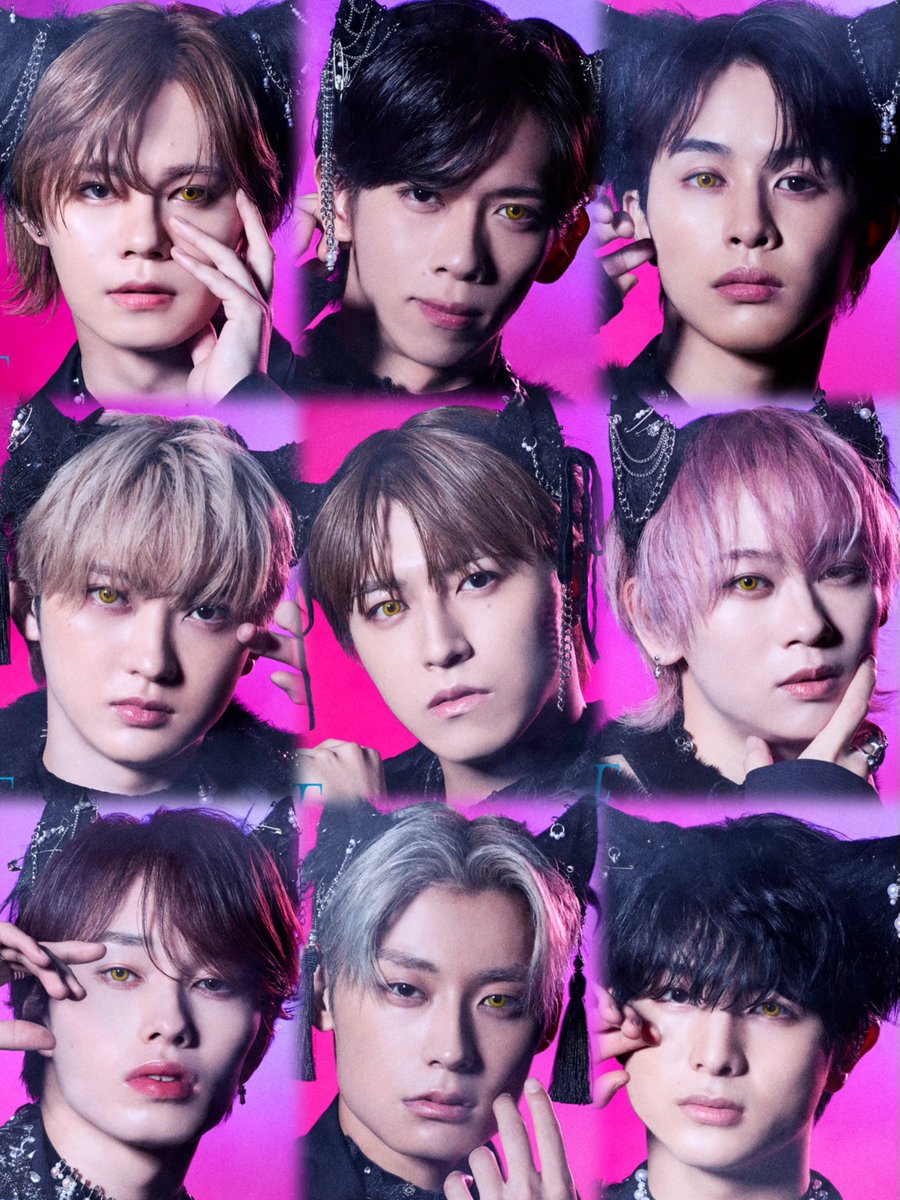 カイ&リョウガ&アロハ&ハルは左目、 タクヤ&ユーキ&タカシ&シューヤ