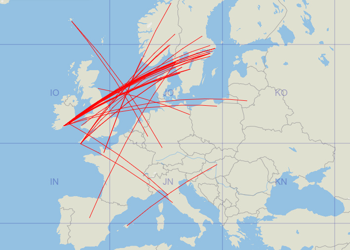 The animated maps of the 2m Sporadic-E events in Europe on August 1, 2, 3 and 4th are available at dxmaps.com/esmaps.html

Non-animated maps are also available at dxmaps.com/esmapsf.html

#SporadicE #vhf #2mband #144Mhz